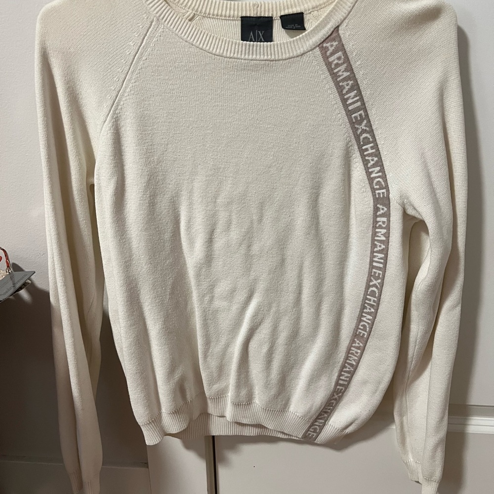 armani exchange long sleeve knit